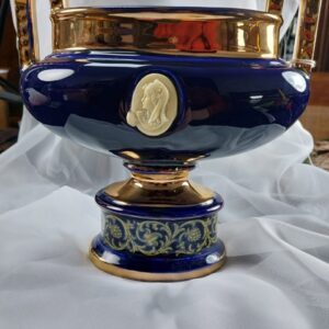 Kelkvaas met bladgoud