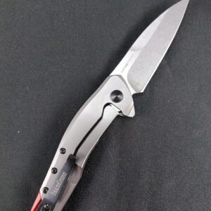 Kershaw 1415 grijs met rood