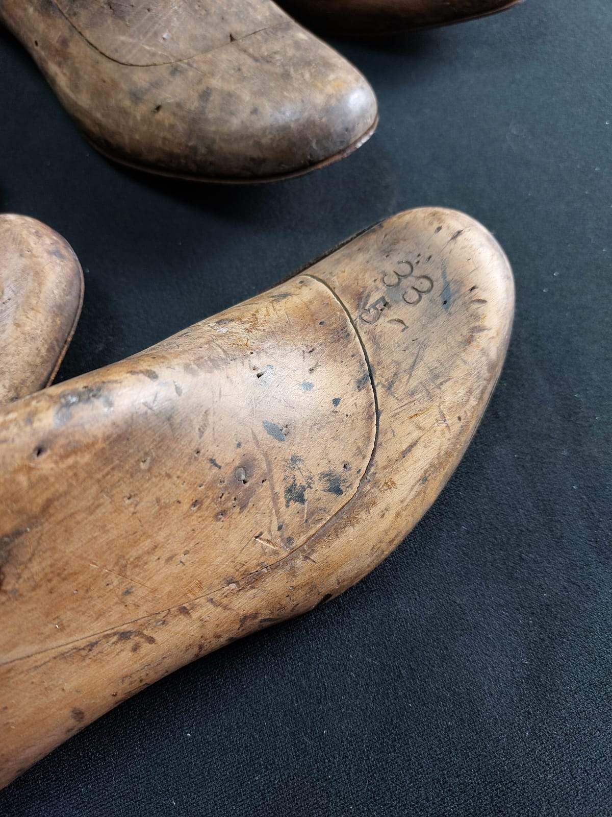 Houten schoenleesten